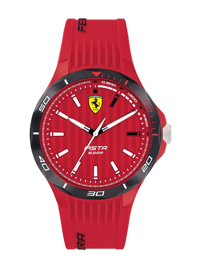 Ferrari Men's Silicone Analog Wrist Watch 830781
