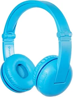 Onanoff buddyphones play-glacier buddyphones - play wireless bluetooth headphones for kids - blue - (pack of1)