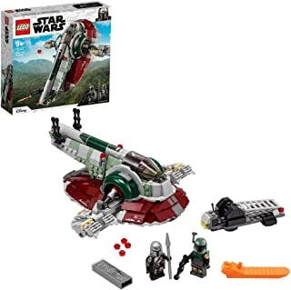 مجموعة بناء نجوم LEGO® Star Wars ™ Boba Fett's Starship ™ 75312 (593 قطعة)