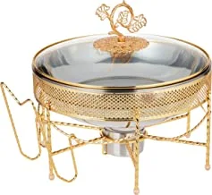 Harmony Gold Decal Stainless Steel Chafing Dish 4L