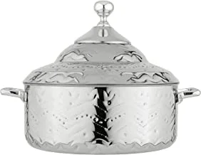 Al Saif Wejdan HotPot Stainless Steel,Size :4Liter,Colour: Silver