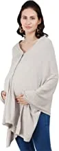 Nurtur - 100% cotton Knitted Maternity Poncho TRHA24263