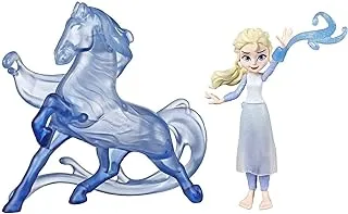 Disney Frozen Elsa Small Doll & The Nokk Figure Inspired By Frozen 2, Multicolor, E6857As00