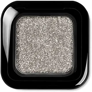 KIKO Milano Glitter Shower Eyeshadow 01 | ظلال عيون لامعة بتغطية عالية فضي شامبانيا