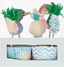 Meri Meri Mermaid Cupcake Kit (Pack of 24)