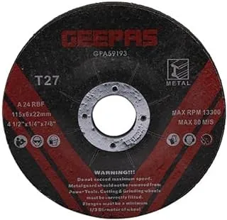 Geepas Professi Metal Grinding Disc, 115 mm Diameter