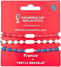 FIFA Fabric Fashionable Qatar 2022 World Cup Country Team Nylon breacelet - FRANCE