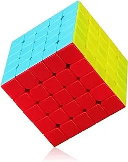 Mumoo Bear Qiyi Qizheng S 5X5 Speed Cube Stickerless 5X5X5 Magic Cube Puzzles Toys 62mm