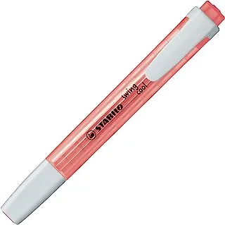 قلم تحديد ستابيلو سوينج كول باللون الأحمر 10 قطع