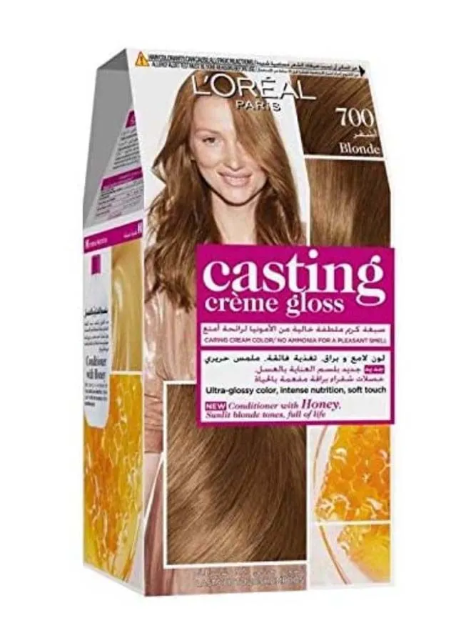 لوريال باريس Casting Creme Gloss No Ammonia Hair Color 700 Blonde 180ml