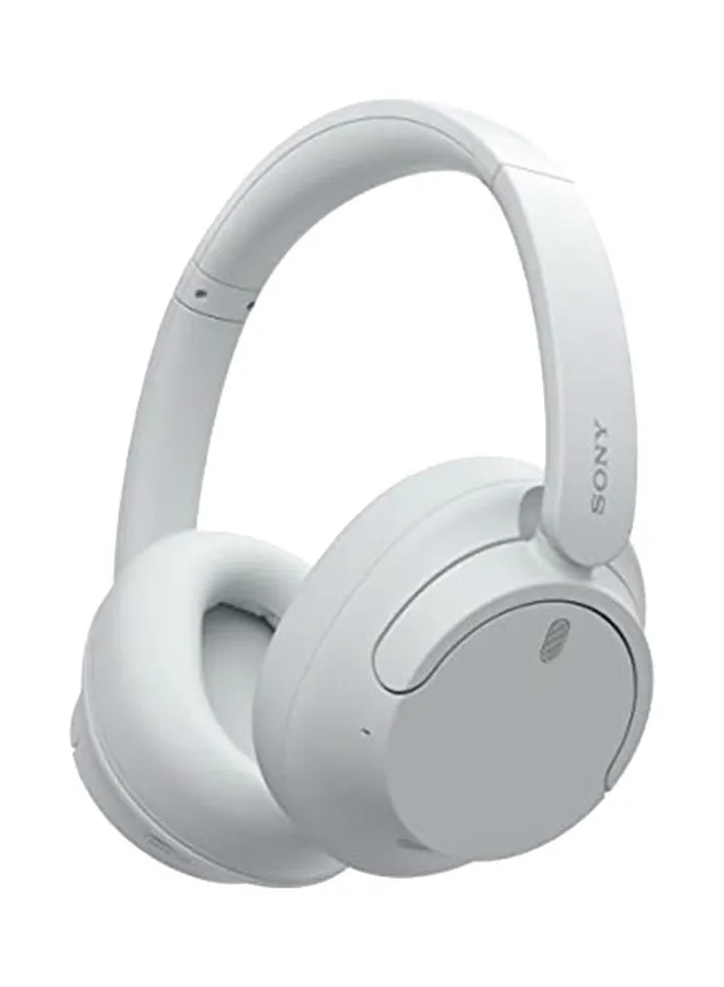 Sony WH-CH720 Noise Cancelling Wireless Headphones Bluetooth Over The Ear With Mic For Phone Call White