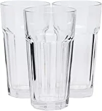 LAV 3 Peices ARAS Glass, 359 ml, Clear