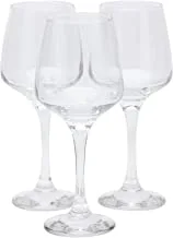 LAV 3 Peices LAL Glass, 295 ml, Clear