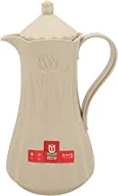 Reem Hot And Cold Vacuum Flask, Thermos Flask, 0.85 Ltr, Beige