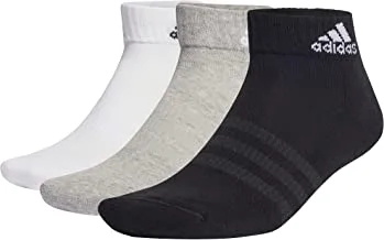adidas Unisex Cushioned Sportswear Ankle Socks 6 Pairs Socks