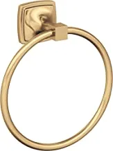 Amerock BH36092CZ | Champagne Bronze Towel Ring | 7-9/16 in (192 mm) Length Towel Holder | Stature | Hand Towel Holder for Bathroom Wall | Small Kitchen Towel Holder | Bath Accessories