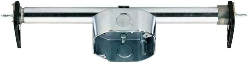 Westinghouse Lighting 101000 Saf-T 0 Brace Ceiling Fan Box, 15.5 Cu-in X 2-3/4 in L X 12-1/2 in W X 1-1/2 in D, x x x Silver