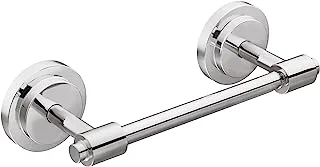 Moen DN0708CH Iso Collection Double Post Modern Pivoting Toilet Paper Holder, Chrome, 3.11