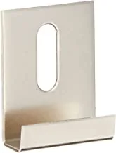 Hillman 54117 مشابك مرآة معدنية عريضة القناة (1/4 بوصة × 1 بوصة × 1-1 / 2 بوصة) - 15 قطعة