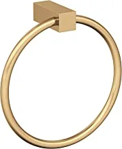 Amerock | Towel Ring | 6 1/2 inch (165 mm) | Champagne Bronze | Monument | Towel Holder | Bath Hardware | Bathroom Accessories