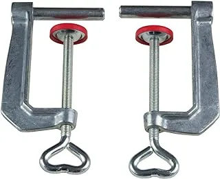 BESSEY TK-6 Table Clamp for use with REVO, WS-3+2K, S-10 - Holds BESSEY WS-3 and WS-6 90° angle clamps to work surface - Clamps and Tools for Woodworking, Cabinetry, Case Work