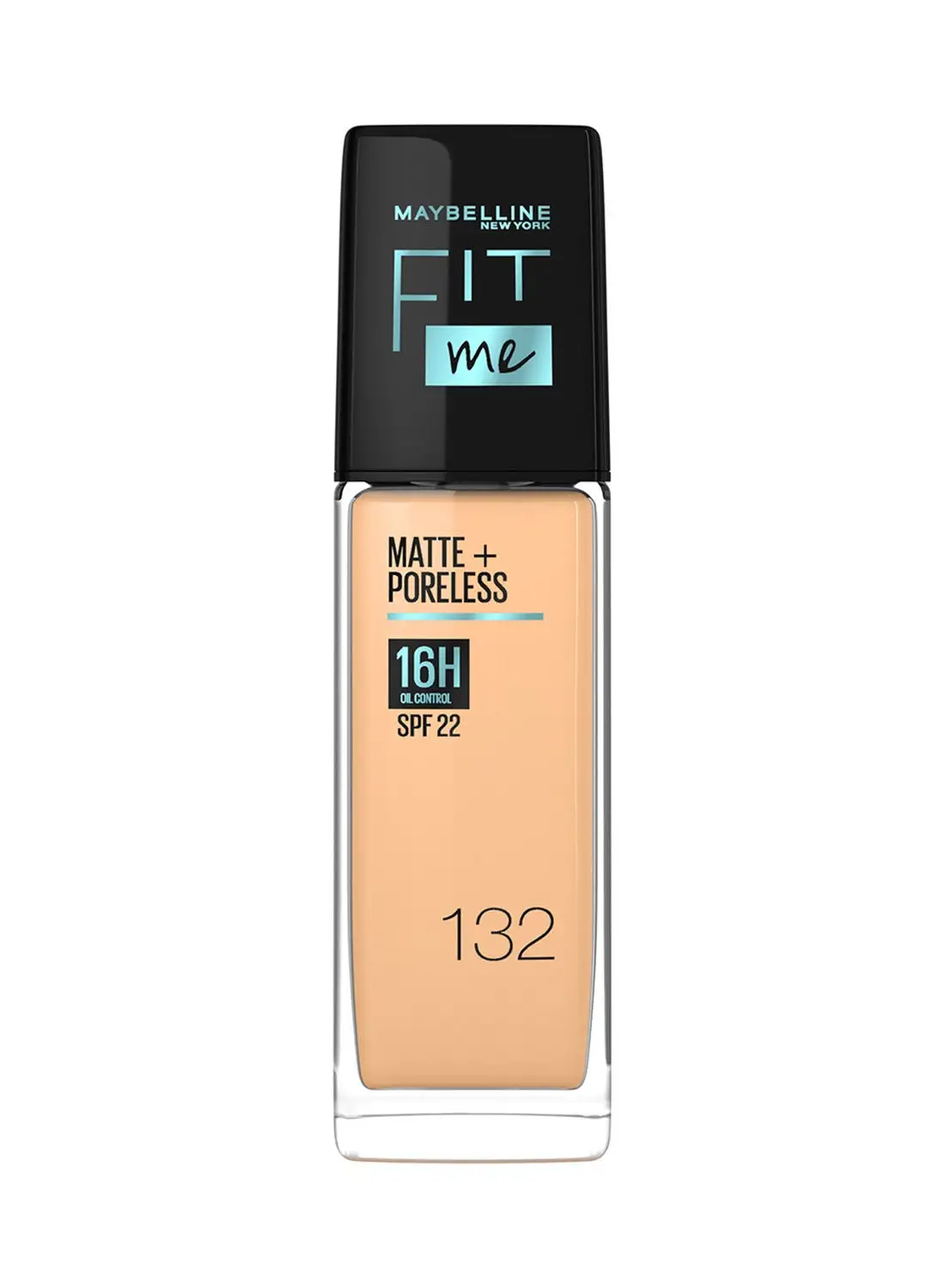 MAYBELLINE NEW YORK Maybelline New York Fit Me Matte & Poreless Foundation 16H Oil Control with SPF 22 - 132