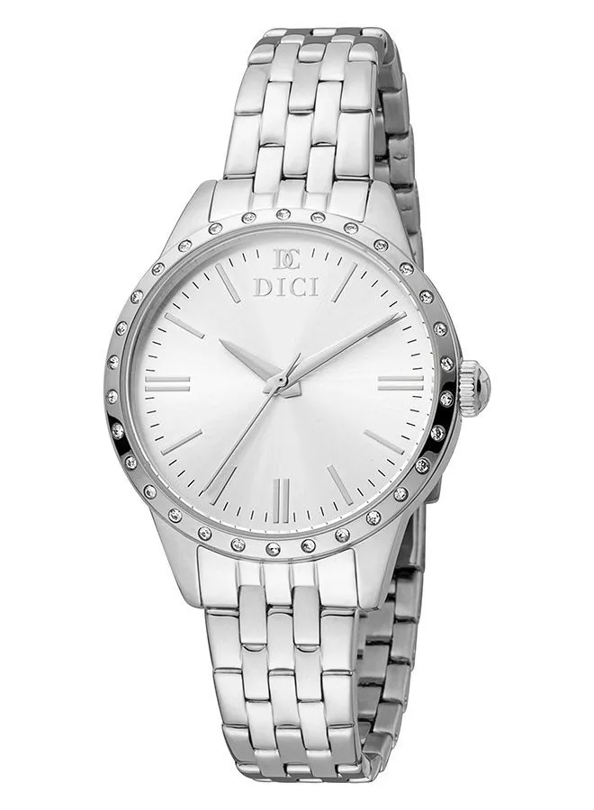 DICI Women's Analog Stainless Steel Wrist Watch - DC1L220M0034 - 28 mm