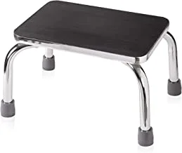 DMI Step Stool for Adults and Seniors, Heavy Duty Metal Stepping Stool for High Beds, Portable Foot Step Stool for Elderly, 250 lb Weight Capacity.
