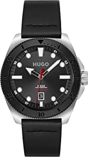 HUGO #VISIT Men's Watch, Analog