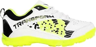Vicky Transform Player Cricket Shoes, Yellow/White