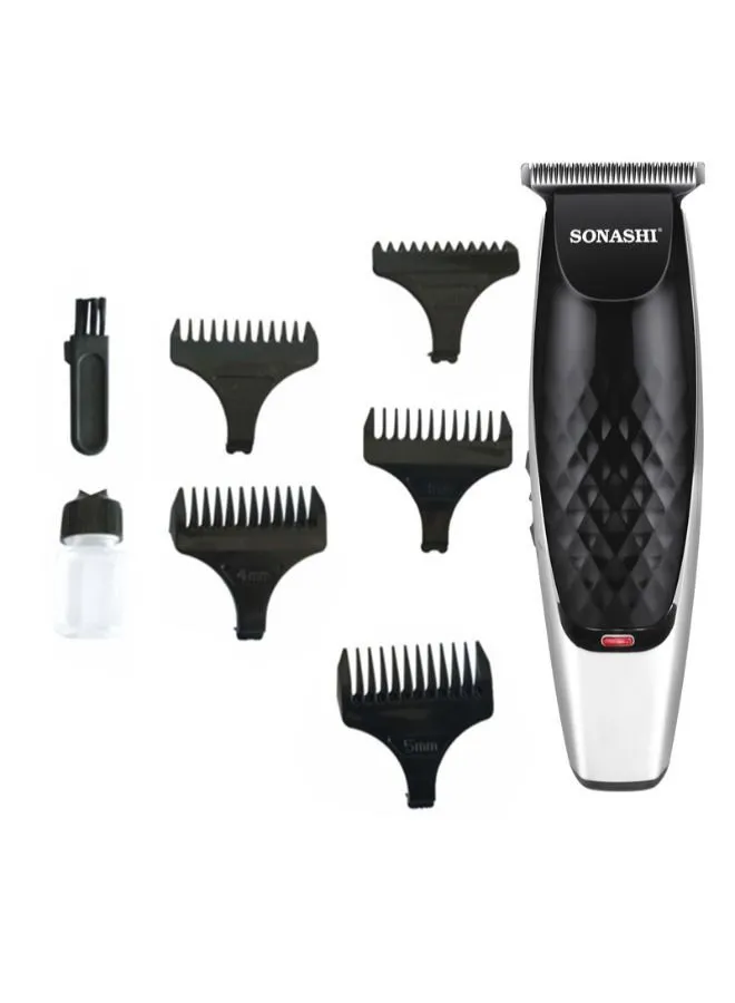 SONASHI Professional Cordless Hair Clipper with Hair Trimming & Grooming Kit Black SHC-1052