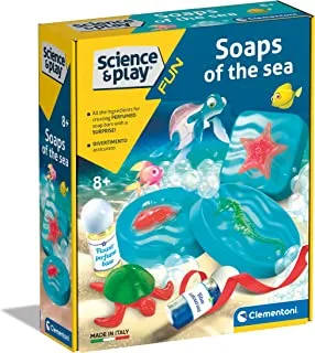 Clementoni Science & play- Soaps of The Sea - for Age 8+ Years Old
