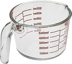 CuisineArt Glass Measuring Cup 500ml Measuring Cup Measuring Jug Multi-Purpose Measuring Mug for Liquid