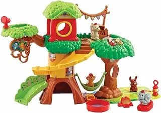 VTech - لعبة Animal Fun Treehouse | لعبة تفاعلية للأطفال مع جمل وأصوات | مناسبة للأولاد والبنات 1 ، 2 ، 3 ، 4+ سنوات