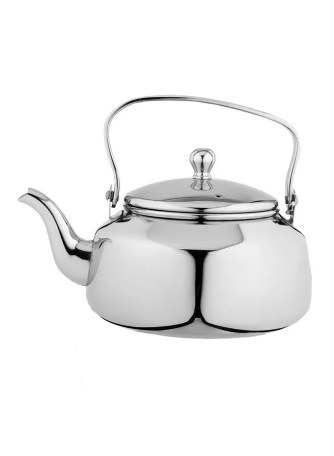 Alsaif Lunar Stainless Steel Tea Kettle 3 Liter Silver