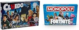 Hasbro Gaming Cluedo The Classic Mystery Board Game & Monopoly Fortnite