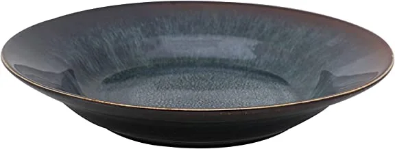 Trust Pro Oven Dish Porcelain Deep Plate, 12 Pieces, 26 cm, Green