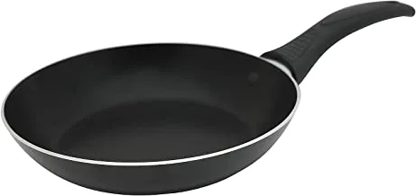 Trust Pro Non Stick Fry Pan with 2 Layered Aluminium Coating, 18 cm, Black
