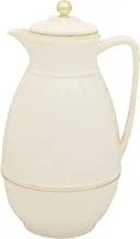 Gazella hot and cold vacuum flask, thermos flask, 1 ltr, beige