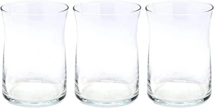 LAV 3 Peices Vera Glass Cups, 270 ml, Clear