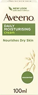 Aveeno Daily Moisturising Body Cream, Dry & Sensitive Skin, 100 ml