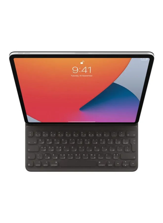 Apple Smart Keyboard Folio for iPad Pro 12.9‑inch (6th generation) - Arabic/ English black