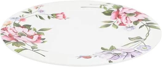 Abir Flat Plate, 12 Pieces, 25 cm, White