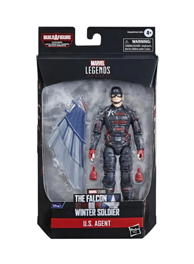 MARVEL Hasbro Marvel Legends Series Avengers 6-inch Action Figure Toy U.S. Agent, Premium Design And 2 Accessories, For Kids Age 4 And Up 6inch