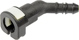 Dorman 800-122 Fuel Line Retaining Clip 5/16 In. Steel To 5/16 In. Nylon With 45 Degree Bend, 2 Pack