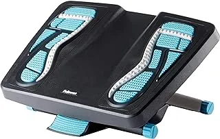 Fellowes Energiser Ergonomic Foot Rest for Under Desk with three Height Adjustments and Massage Surface
