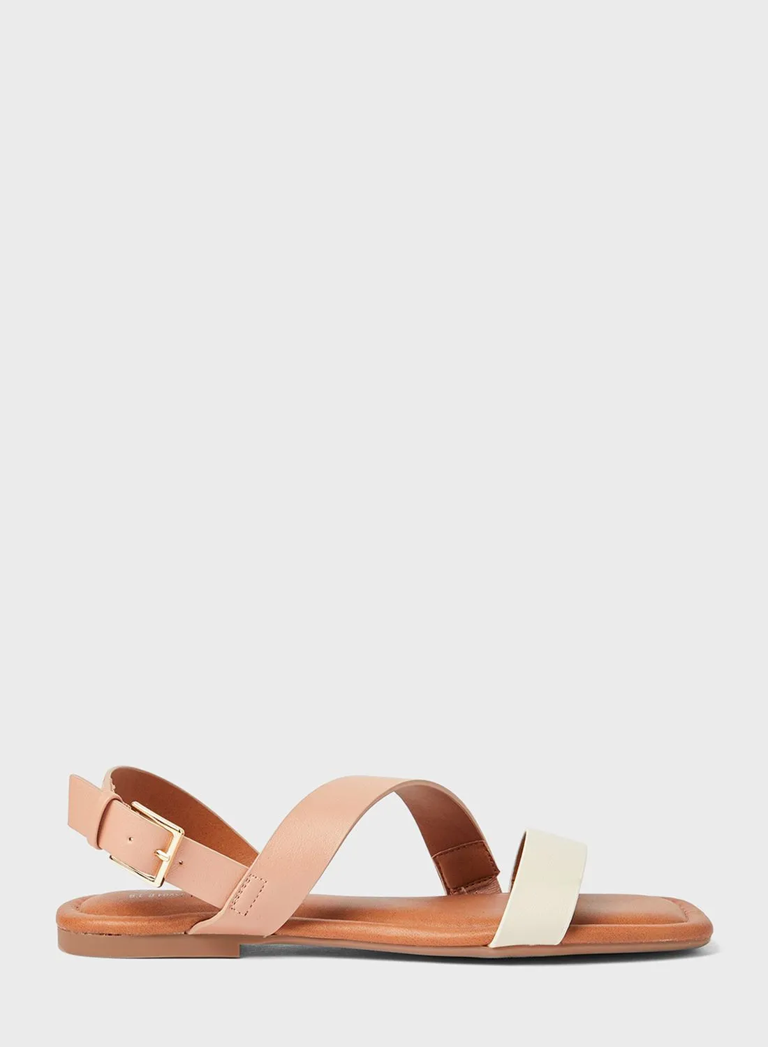 CALL IT SPRING Iggy Buckle Flat Sandals