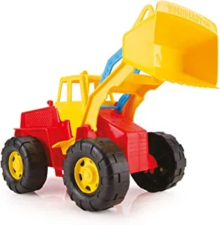 Dolu 7030 Loader Truck - Yellow and Red Construction Toy Model with Realistic Design for Kids