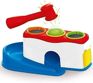 Dolu Rolling Balls with a Hammer and 3 Balls , for Ages 1+ Years Old