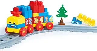 Dolu Train Set Building Blocks 36 PCS - For Ages 1+ Years Old - Multicolored